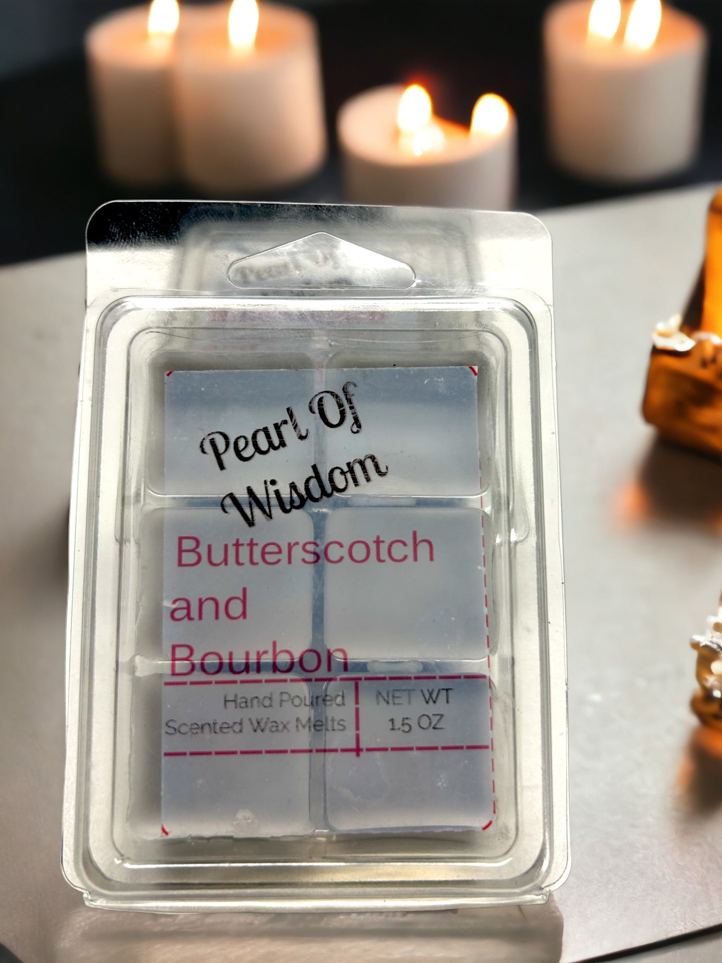 Butterscotch and Bourbon Wax Melt