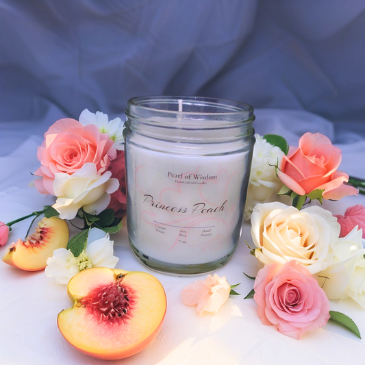 Princess Peach Candle
