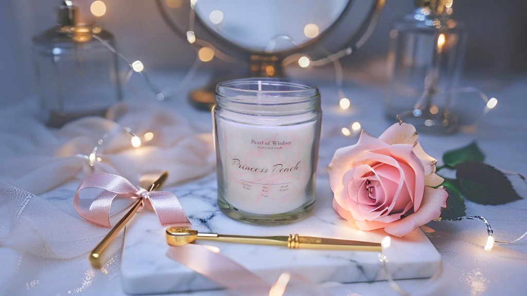 Princess Peach Candle