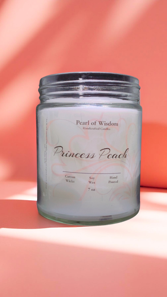 Princess Peach Candle